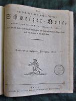 * Historische Zeitung  Schweizer-Bote  Jahrgang 1826
