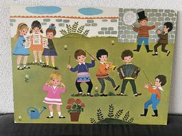 Nostalgisches Bild für Kinderzimmer