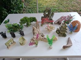 AQUARIUM DEKORATIONEN