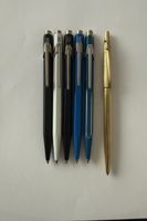 6 Caran d'Ache Kugelschreiber Set gebraucht verschiedene