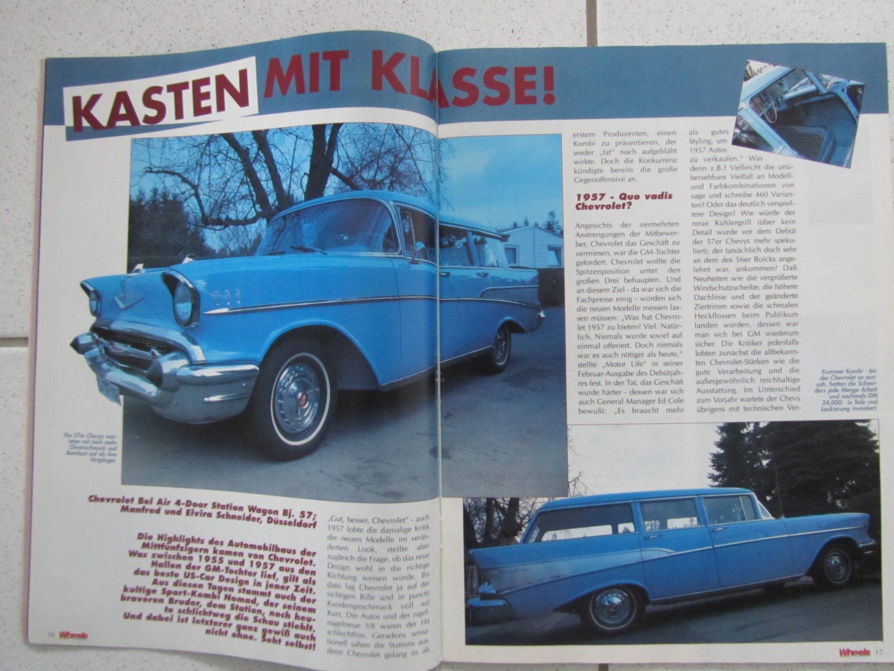 Riviste & Magazine: Wheels Automagazin Nr. 3 / 1996 – Usato da Weiningen ZH venduto da dietsch57 3