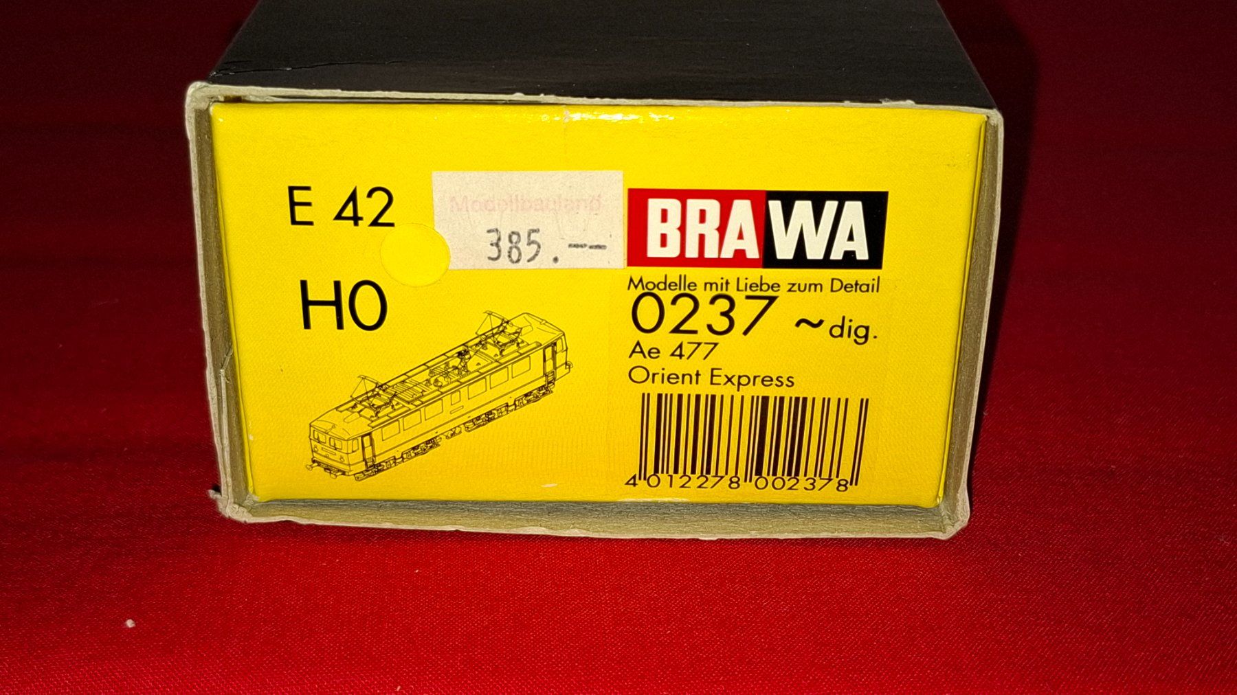 Brawa Modelleisenbahnen: Brawa : Ae 477  " Orient Express " AC, Digital, selten – Gebraucht aus Märwil von Siebenzipfel 4