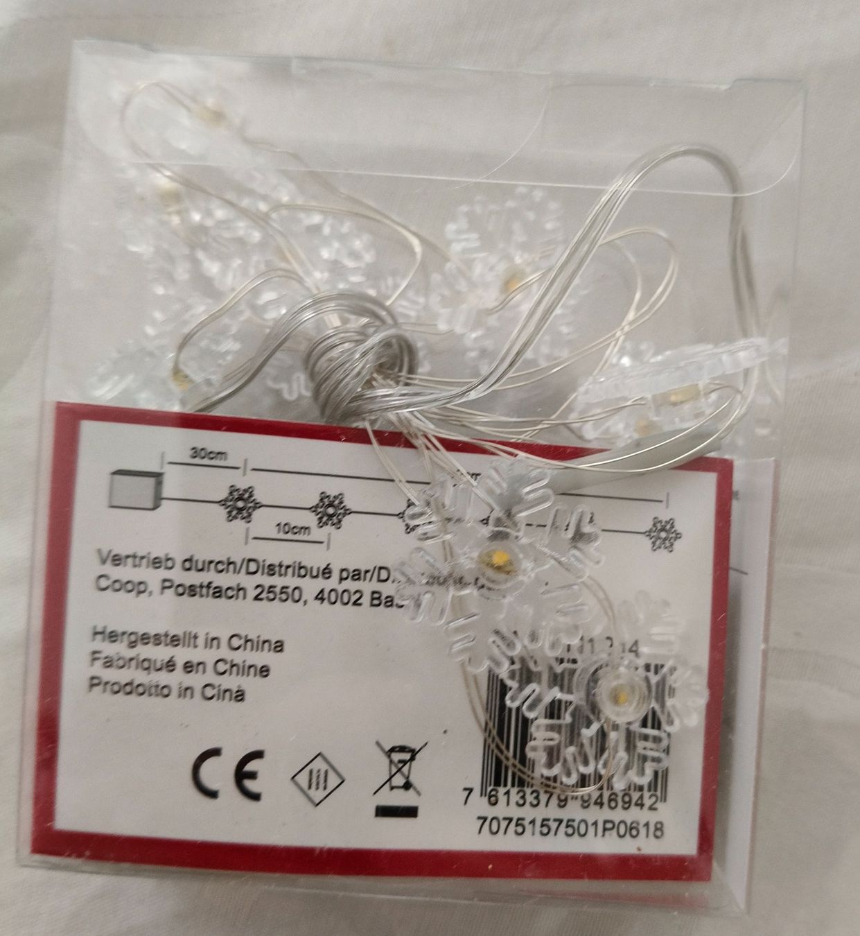 Tutte le decorazioni: LED-Drahtlichterkette – Nuovo e nell'imballaggio originale da Urtenen-Schönbühl venduto da sep_k9jk 2