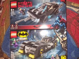 2 Lego Batmobile komplett mit Anleitung reserveteilen und OV