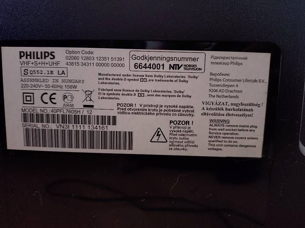 Appareils TV: Ambilight Philips TV – D'occasion à Oberwil (Dägerlen) par Sisu_ 1