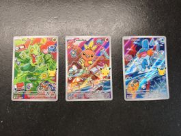 Pokémon trio premiers partenaires série 3 - 3G FR