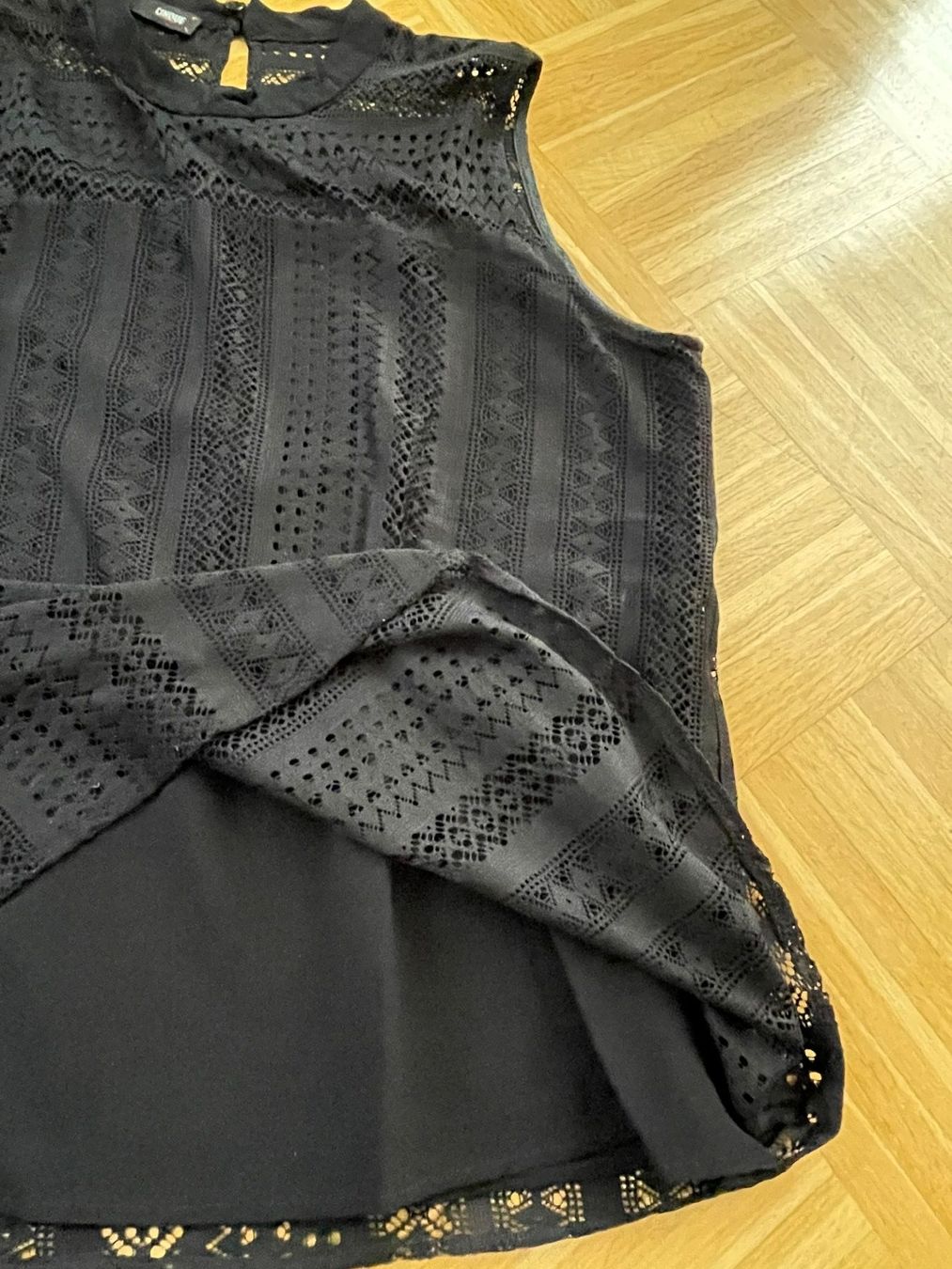 Cinque Top: Top, Marke Cinque, schwarz, Grösse 40 – Usato da Luzern venduto da Roger3022 5
