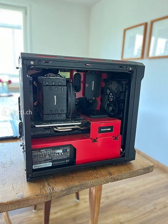 Intel PCs: mini-ITX Gaming PC - i5-6600k OC - RX 570 – Gebraucht aus Steffisburg von