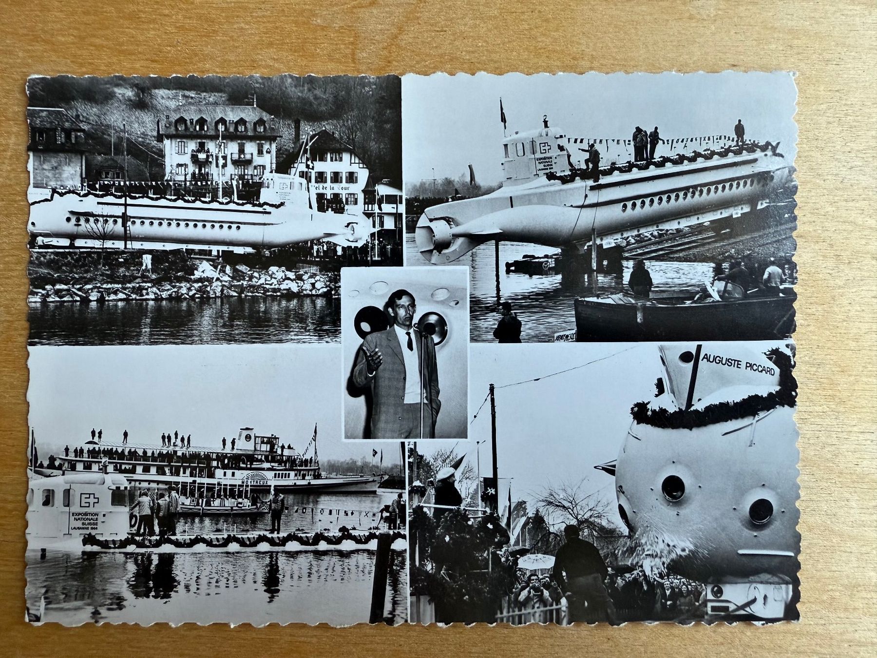 Cartoline postali: Antike Postkarte, Auguste Piccard, ungelaufen – Usato da Basel venduto da sar_9jj8