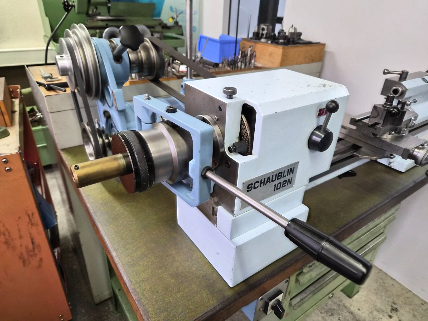 Schaublin Tutte le macchine: Tour SCHAUBLIN 102-N W25 – Usato da La Chaux-de-Fonds venduto da Bretelle 2