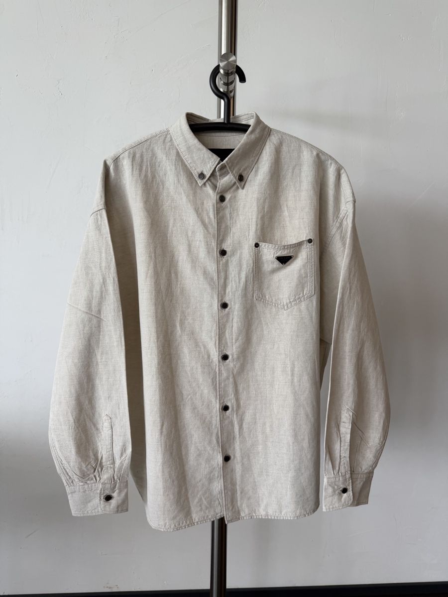 Prada Chemises: Prada Hemd Size L neu mit Etikett – Neuf avec emballage d'origine à Inwil par rogerbrown