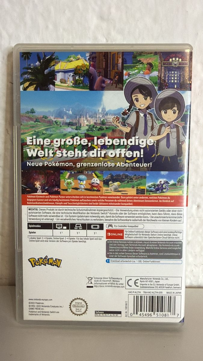 Pokémon Giochi: Nintendo Switch game - Pokémon Purpur – Usato da Ehrendingen venduto da bubulence 1