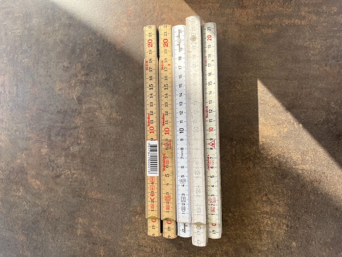 Mesurer: Doppelmeter, 5 Stück. – D'occasion à Würenlos par KLG_3TBs 3