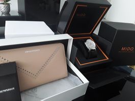 Schöne Neu EMPORIO ARMANI UHR MIT NEU POTEMONNAIE ARMANI