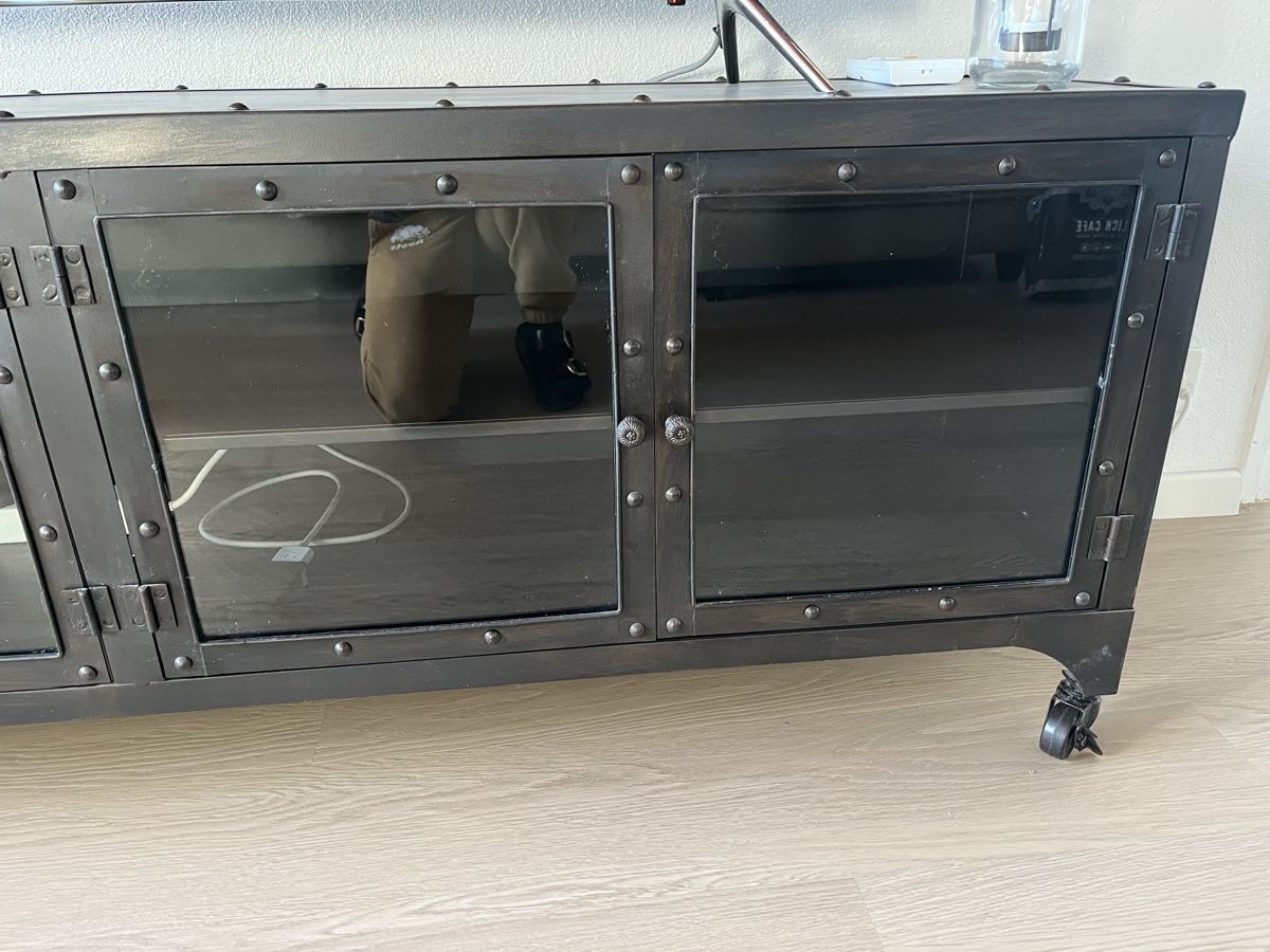 Kare TV Möbel: Mobile TV industrial Style – Gebraucht aus Comano von Sandritti 2