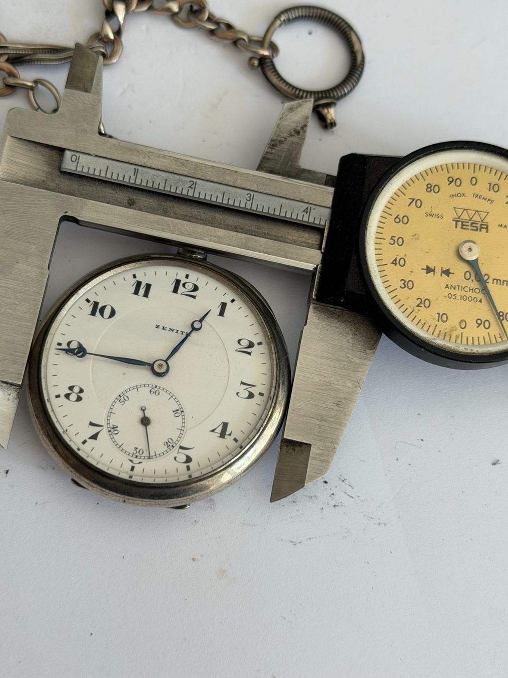 Zenith Uhren: Zenith Taschenuhr 0.800 Silber – Gebraucht aus Worblaufen von chronyves 4