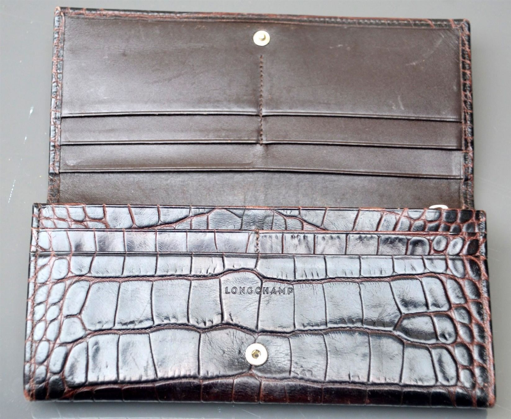 Longchamp Portamonete: Portefeuille Longchamp roseau – Usato da Collonges venduto da Auganien 3