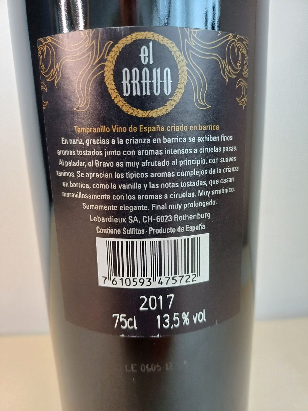Vino: El Bravo 2017 Tempranillo – Nuovo (secondo la descrizione) da Zürich venduto da Secondito 1