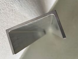 1 SCHÖNES U - PROFIL ALUMINIUM GEZOGEN