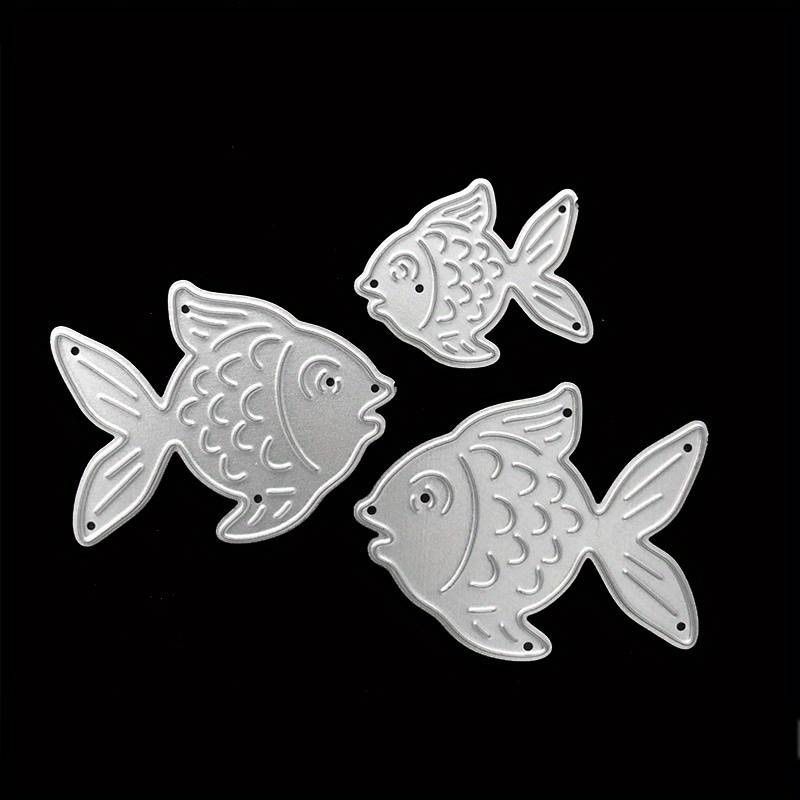 Sciablone: drei Fische Stanzschablonen – Nuovo e nell'imballaggio originale da Frenkendorf venduto da jazzplatten 2