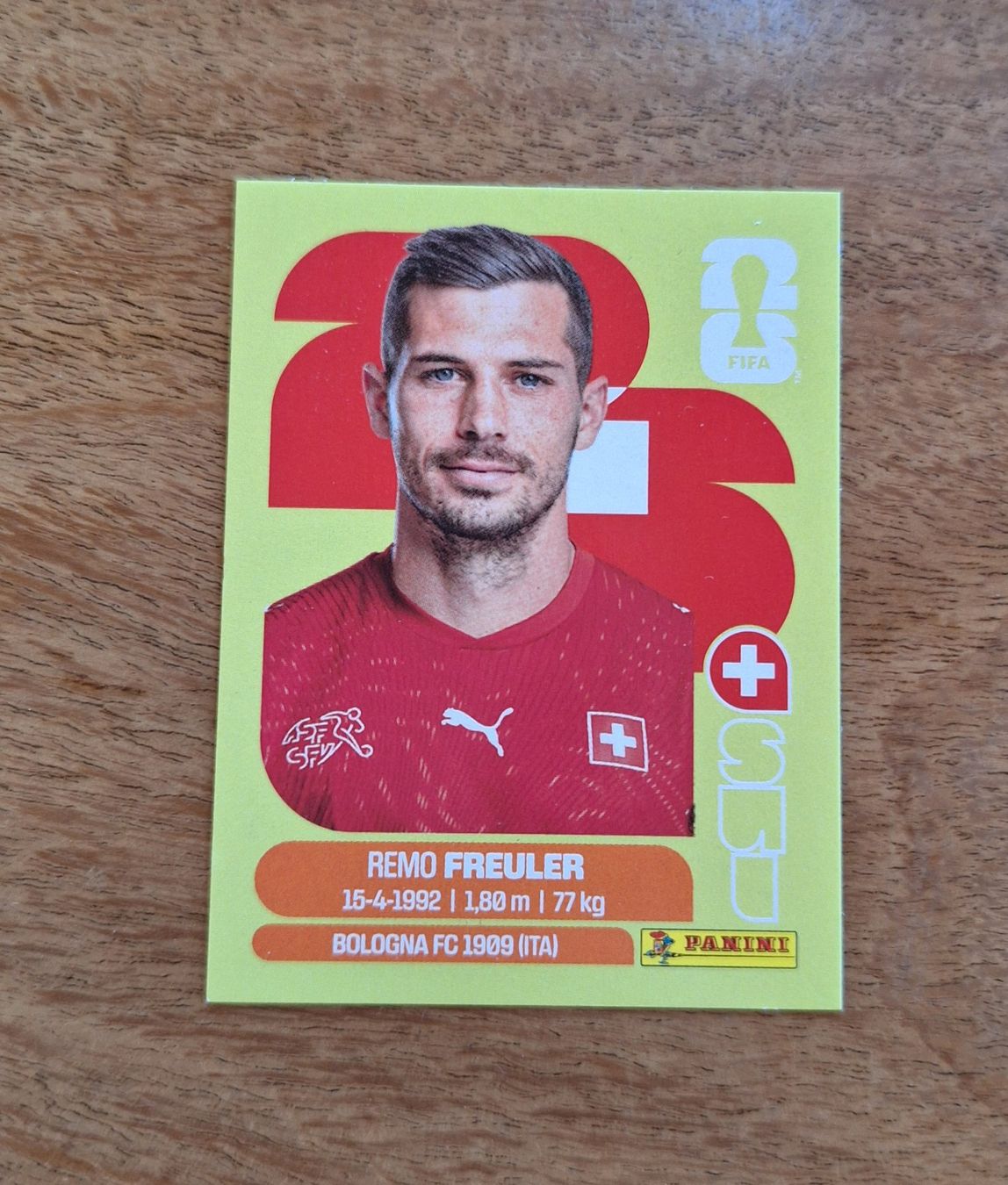 Panini Carte collezionabili: Panini REMO FREULER SUI 11 – Nuovo (secondo la descrizione) da Romanens venduto da Crocette