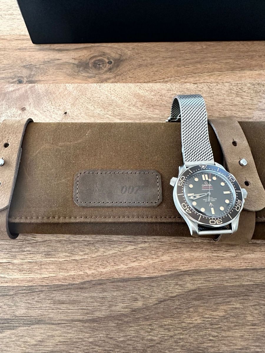 Montre Plongeur Automatique Walter Mitt Sea Diver - Acier 316L, Bracelet Cuir - Neuve étiquetée