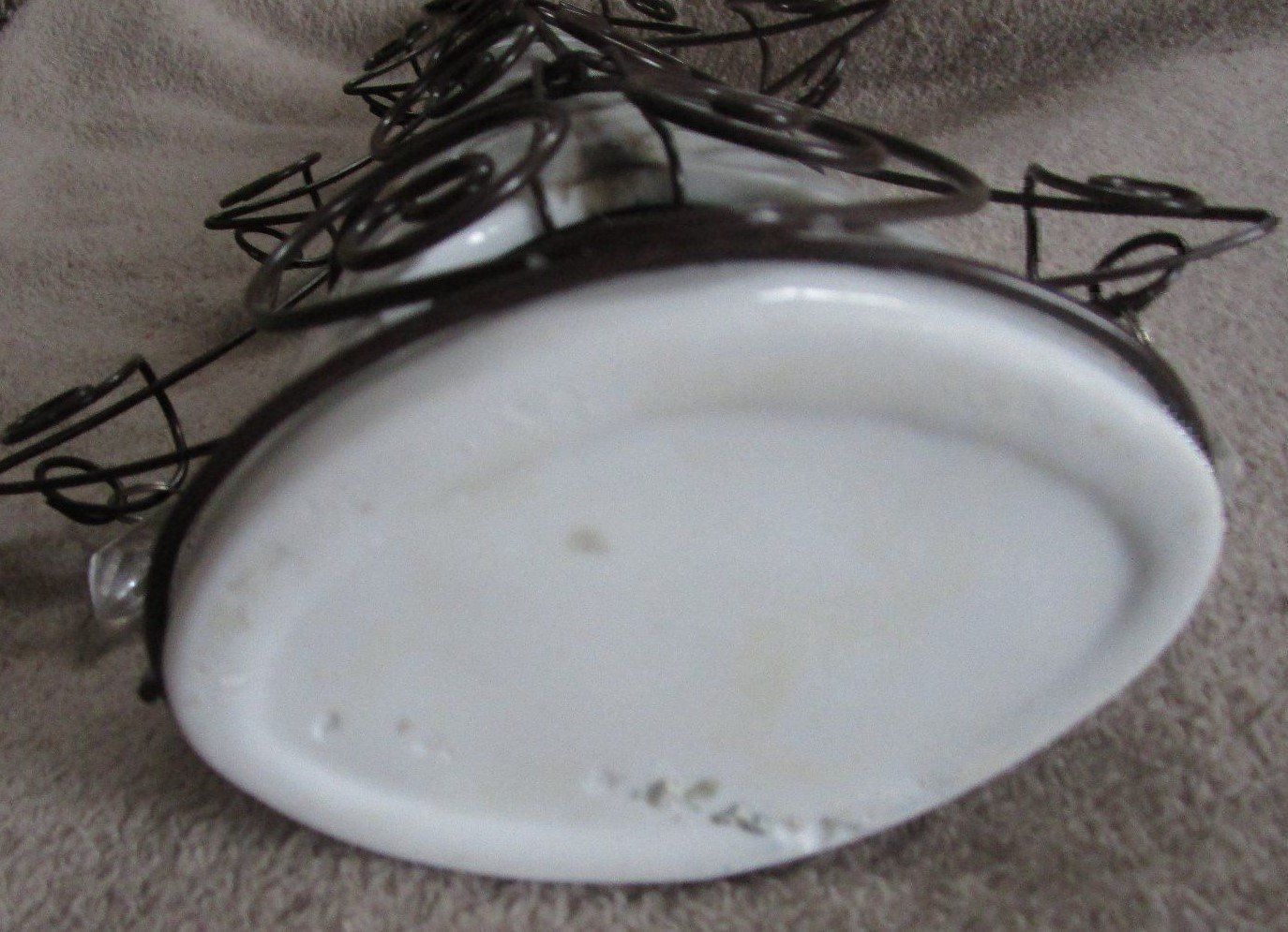 Tutte le decorazioni: Keramik  / Eisen Weihnachts Windlicht – Usato da Amriswil venduto da used2use 3
