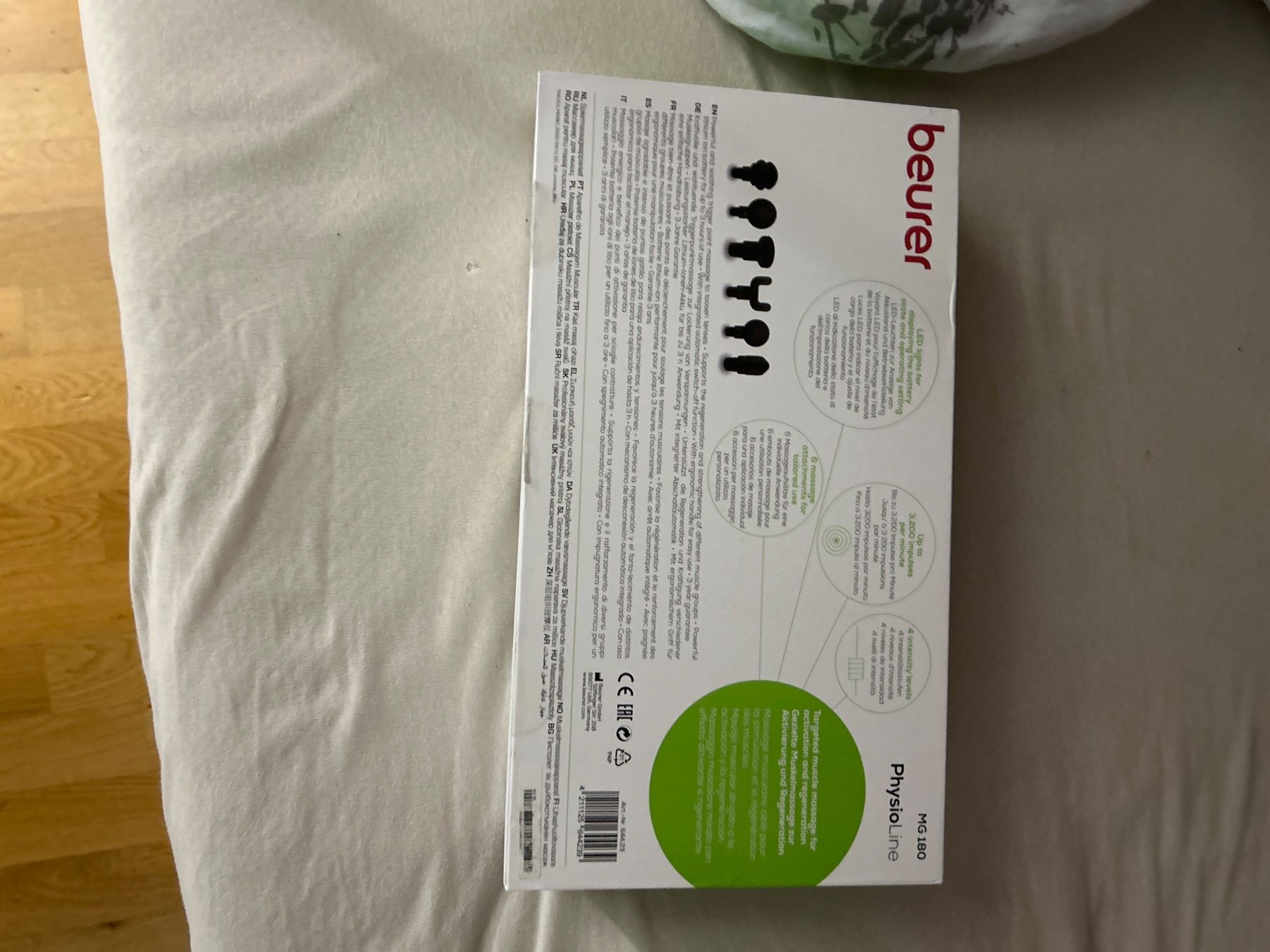 Beurer Massagegeräte: Beurre massage gun Mg180 phisioLine – Gebraucht aus Chêne-Bougeries von SWISSR01 1