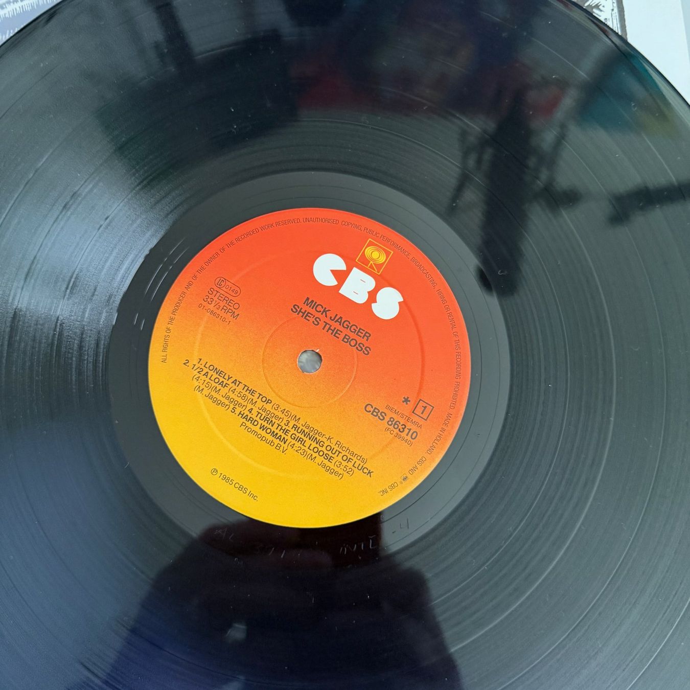 Dischi in vinile: Mick Jagger - She's the Boss (LP) – Usato da Nänikon venduto da marcusg70 2