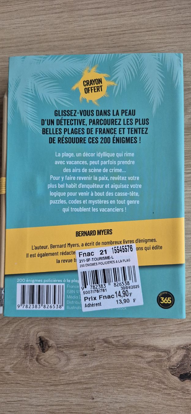 Libri: 200 énigmes policières à la plage – Nuovo e nell'imballaggio originale da Moutier venduto da mar_7nrw 1
