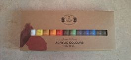 Acrylfarben Set Anna & Clara 12 x 12 ml neu verpackt