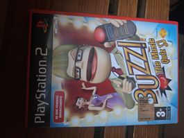 Buzz! The Music Quiz – PlayStation 2 PS2 – PAL – Completo e 