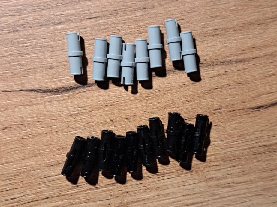 Lego Kit di costruzioni: Lego Technic Connector Teile, grau & schwarz, neu – Nuovo (secondo la descrizione) da Münsingen venduto da BeatGrolimund