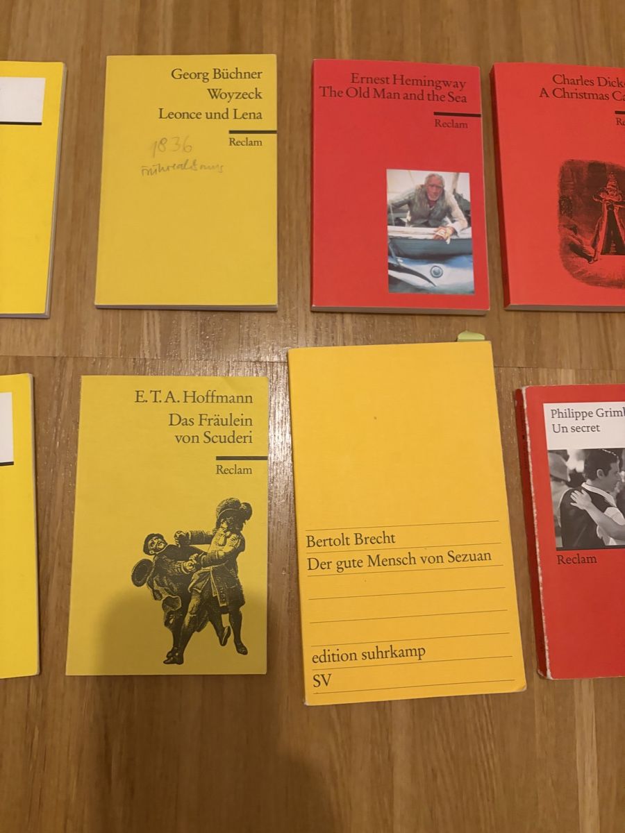 Bücher: Bücher Konvolut Reclam Verlag – Gebraucht aus Thalwil von Counterdude 3