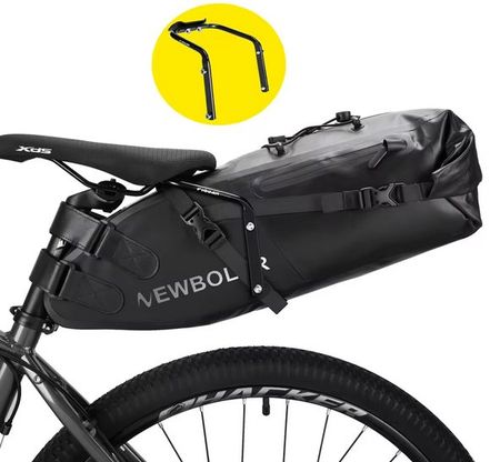 13L Fahrradtasche wasserdicht + Stabilisatoren