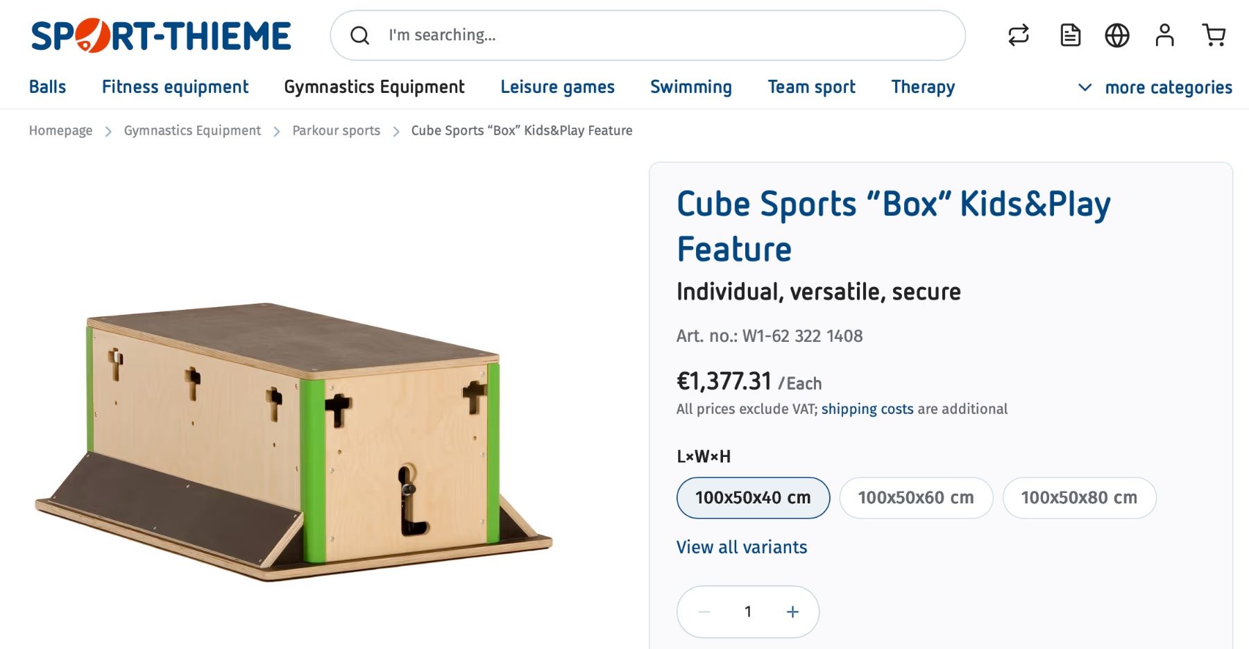 Kletterwände & Klettergriffe: Kinder Parcours-Klettern-Turnen / Cube Sports – Gebraucht aus Riedholz von FarahDL 6