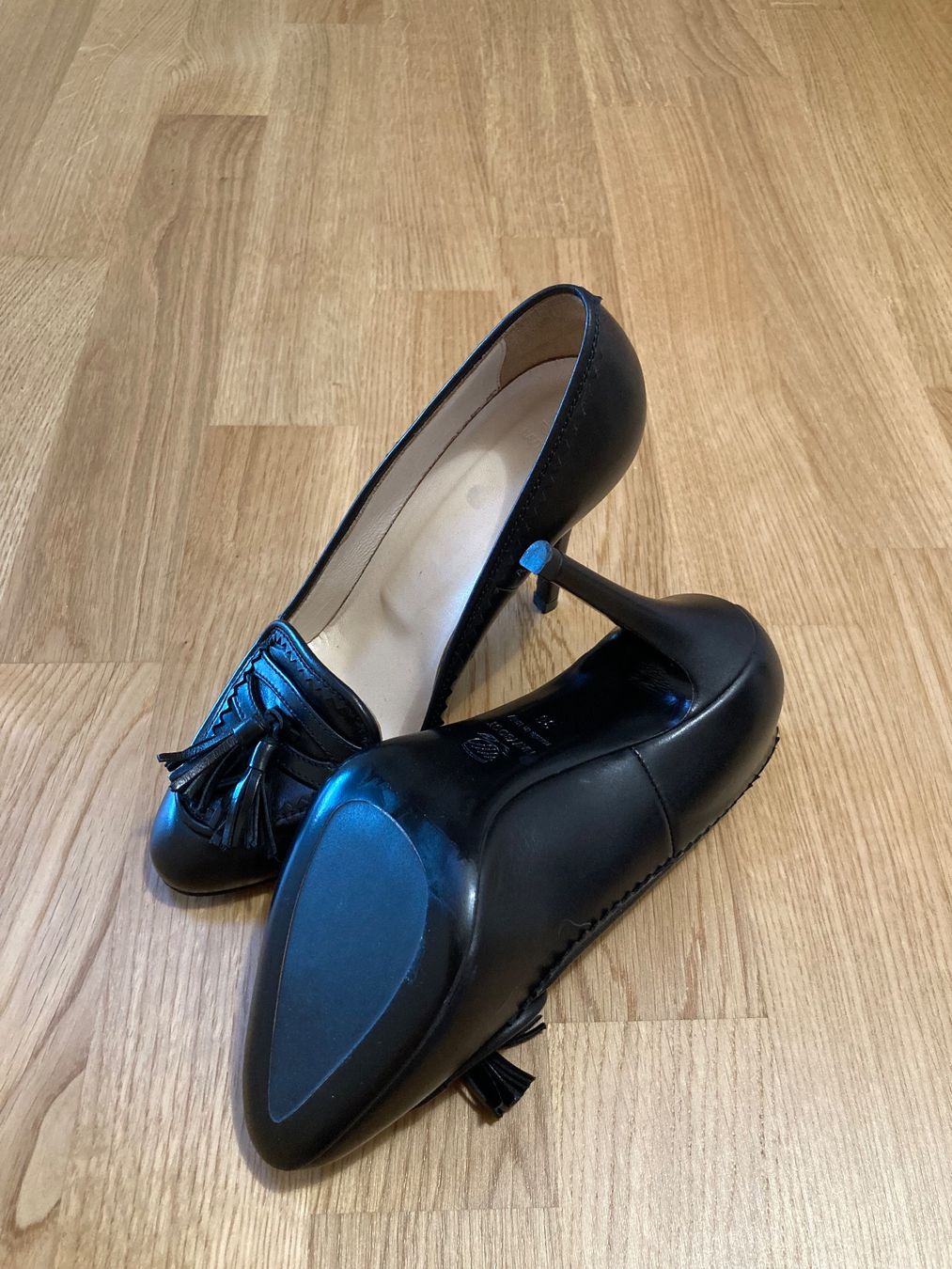 Navyboot Damenschuhe: NAVYBOOT Leder High Heels – Neu (gemäss Beschreibung) aus Rafz von Baldemar 3