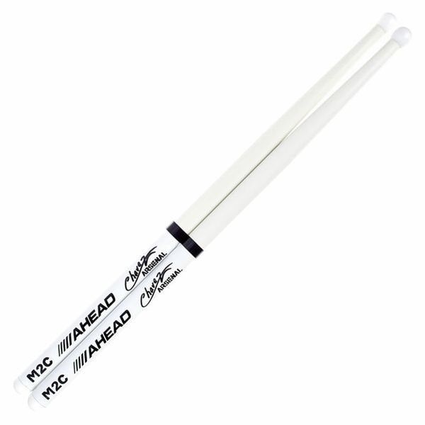 Strumenti musicali: Drumsticks AHEAD M2C - Ahead Chavez Arsenal White Marching – Nuovo e nell'imballaggio originale da Guggisberg venduto da sonic_3