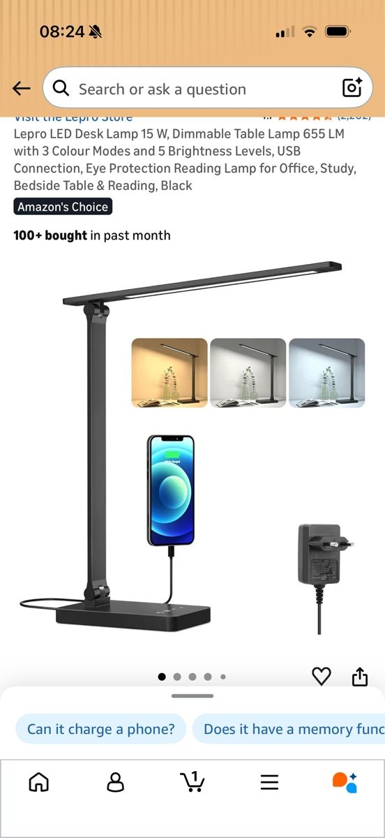 Lampade: Desk Lamp – Nuovo e nell'imballaggio originale da Glattpark(Opfikon) venduto da gabyale 1