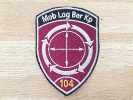 Badge Mob Log Ber Kp 104 bordeaux