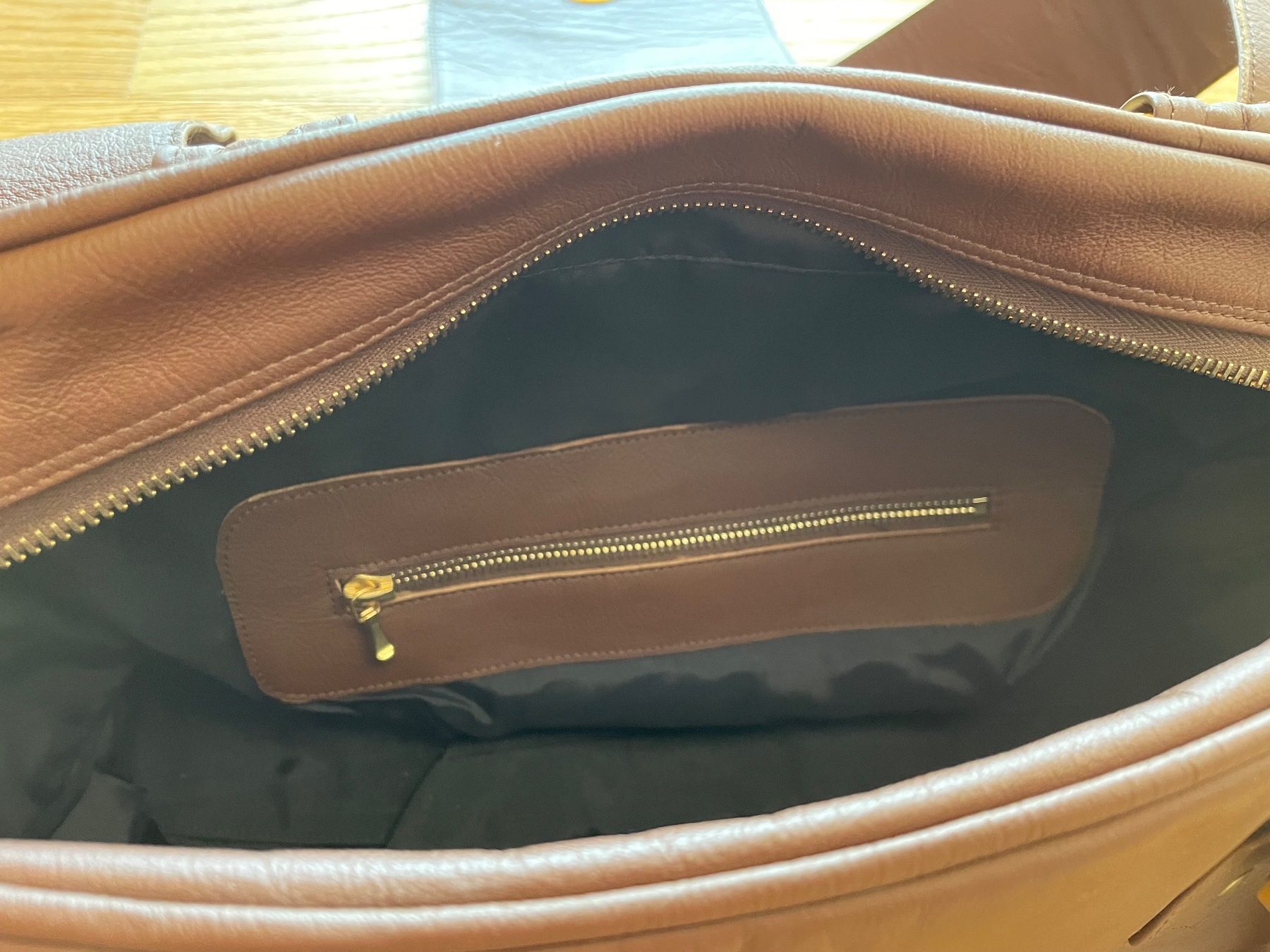 Borse da donna: grosse Handtasche Echtleder braun – Nuovo (secondo la descrizione) da Neunkirch venduto da autoscooter57 5