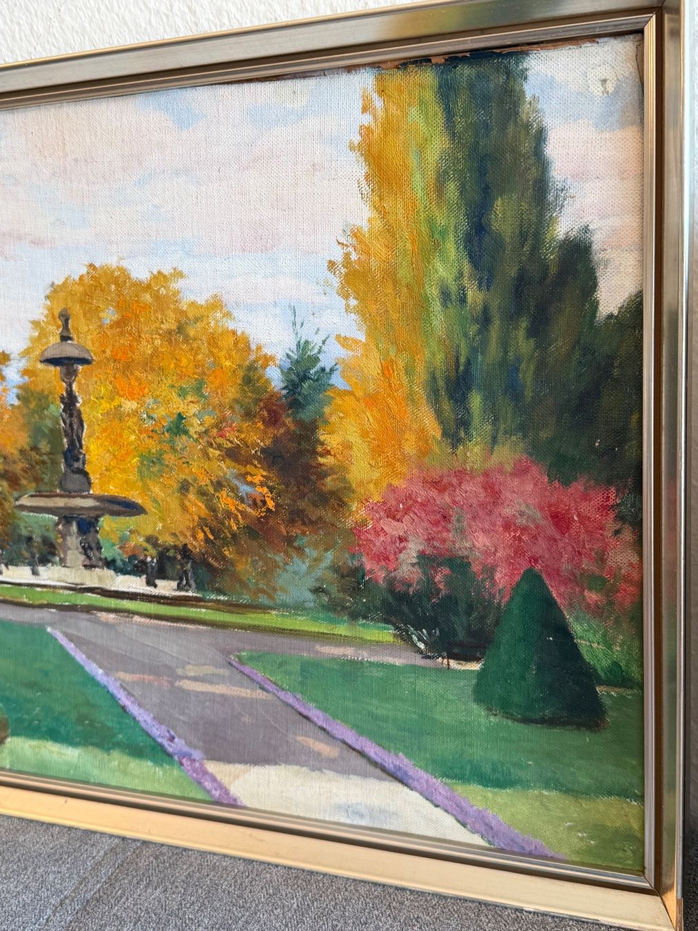 Dipinti: Robert VOIT (1889-1963) Robert FOIT  Original Gemälde – Usato da Basel venduto da PAUL_ART 9