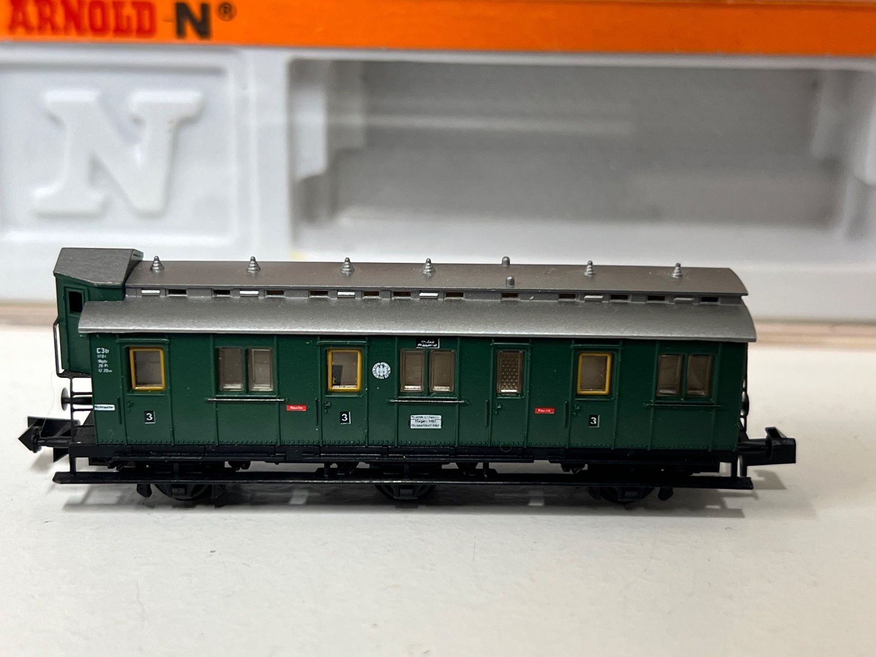 Arnold Modelleisenbahnen: Spur N Arnold Deutsche Reichsbahn 3.Klasse – Gebraucht aus Geroldswil von TopTrain54 1