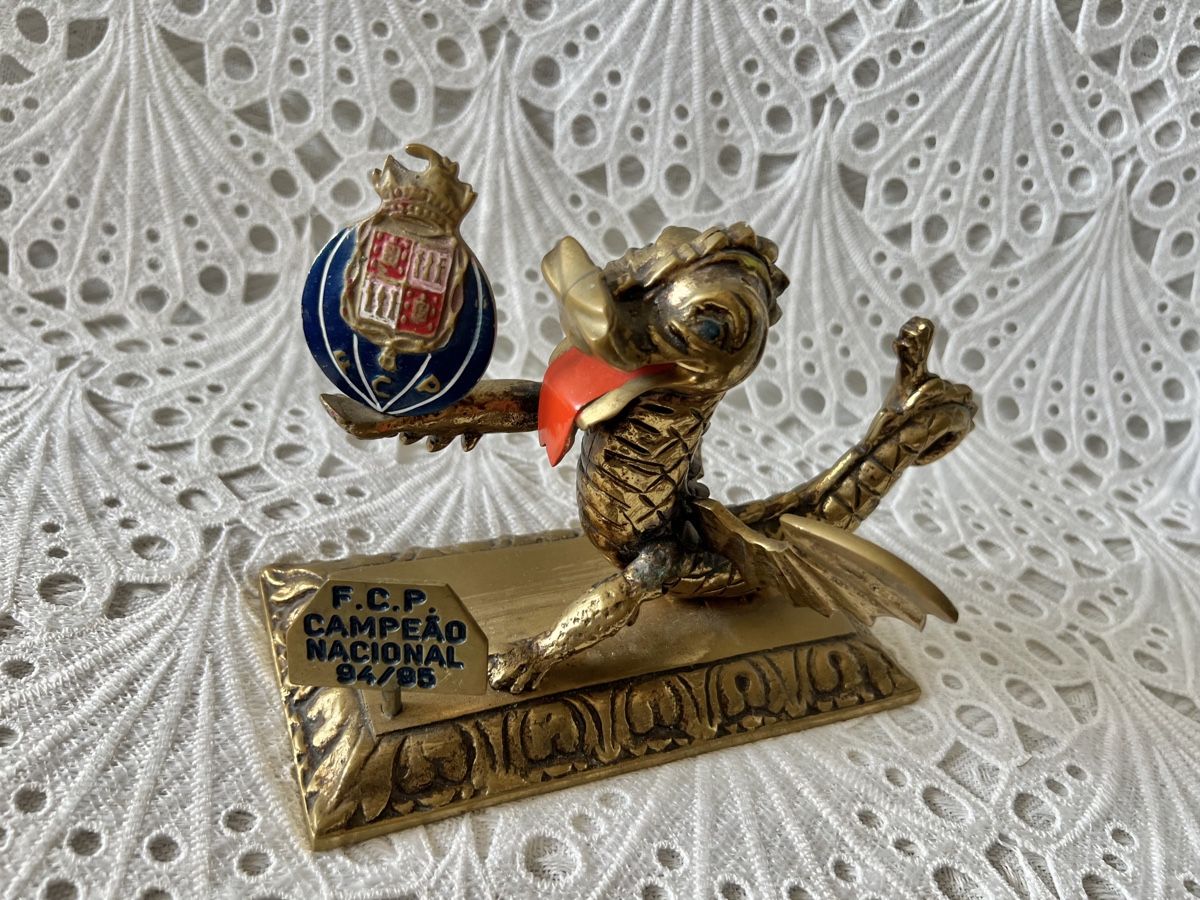 Statuette: Messing Skulptur Drachen Figur 1600 Gram – Usato da Frenkendorf venduto da Only1 2