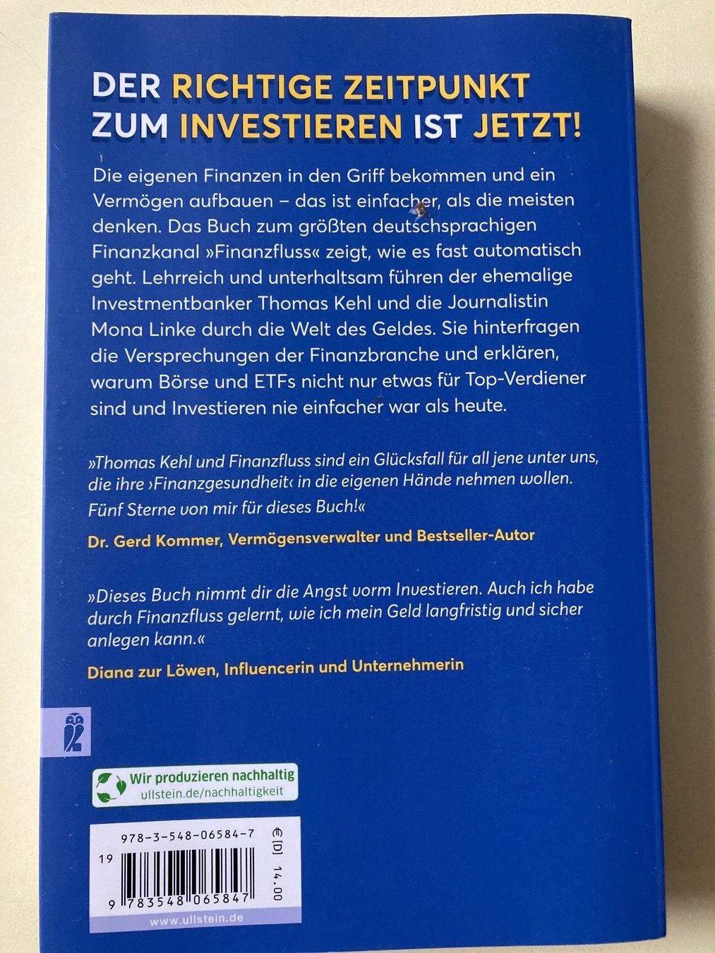 Libri: Thomas Kehl & Mona Linke - Das einzige Buch... – Usato da Rüti ZH venduto da Ochello 1