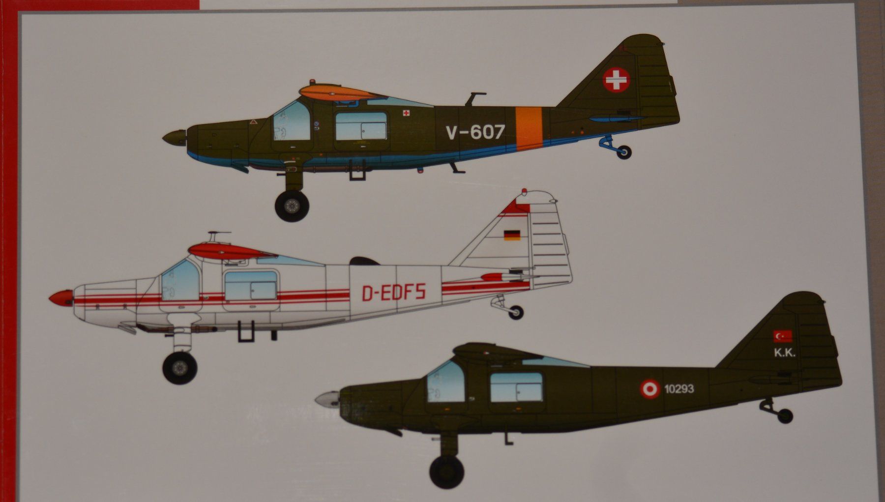 Kit di modellismo & Modellini statici: Bausatz Dornier Do-27H2, 1/72 – Nuovo e nell'imballaggio originale da Basel venduto da Dogana 1