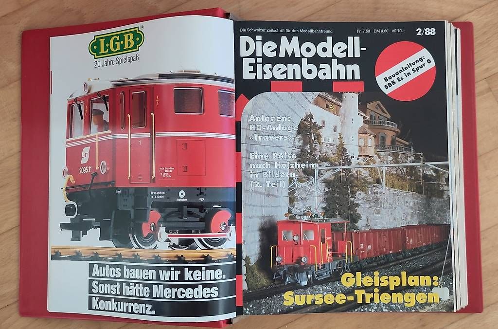 Riviste & Magazine: Modelleisenbahn Zeitschriften – Usato da Gerzensee venduto da Martin_99 2