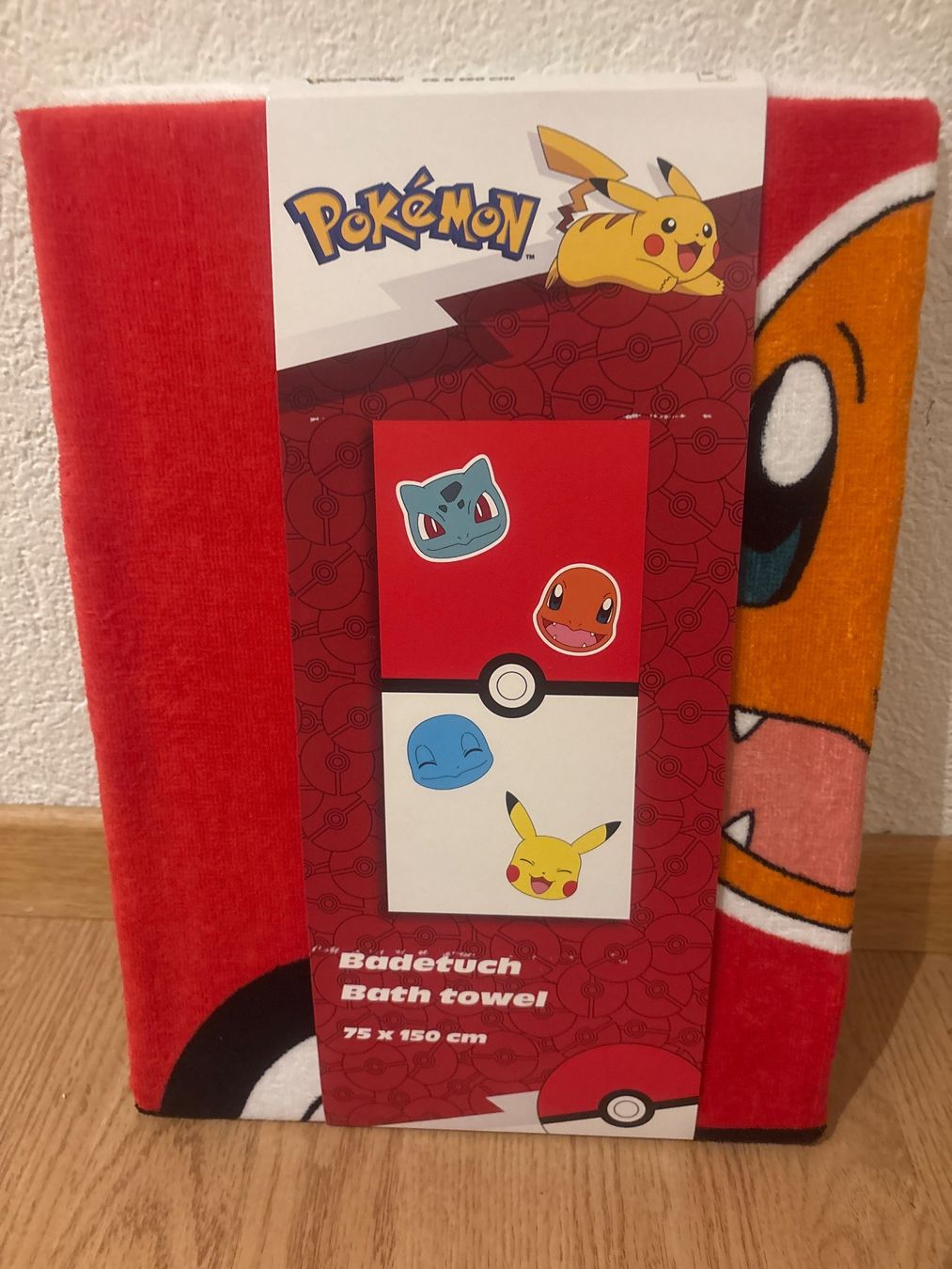 Teli da bagno: Badetuch Pokémon 75x150 – Nuovo e nell'imballaggio originale da Aarwangen venduto da kah_79t5