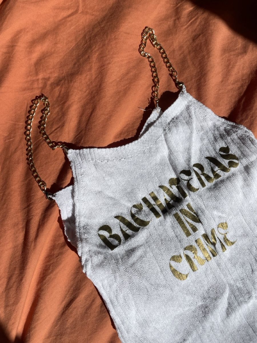 Top: Cooles Sommer Top mit Goldkette, onesize – Nuovo (secondo la descrizione) da Zürich venduto da Carlajimena