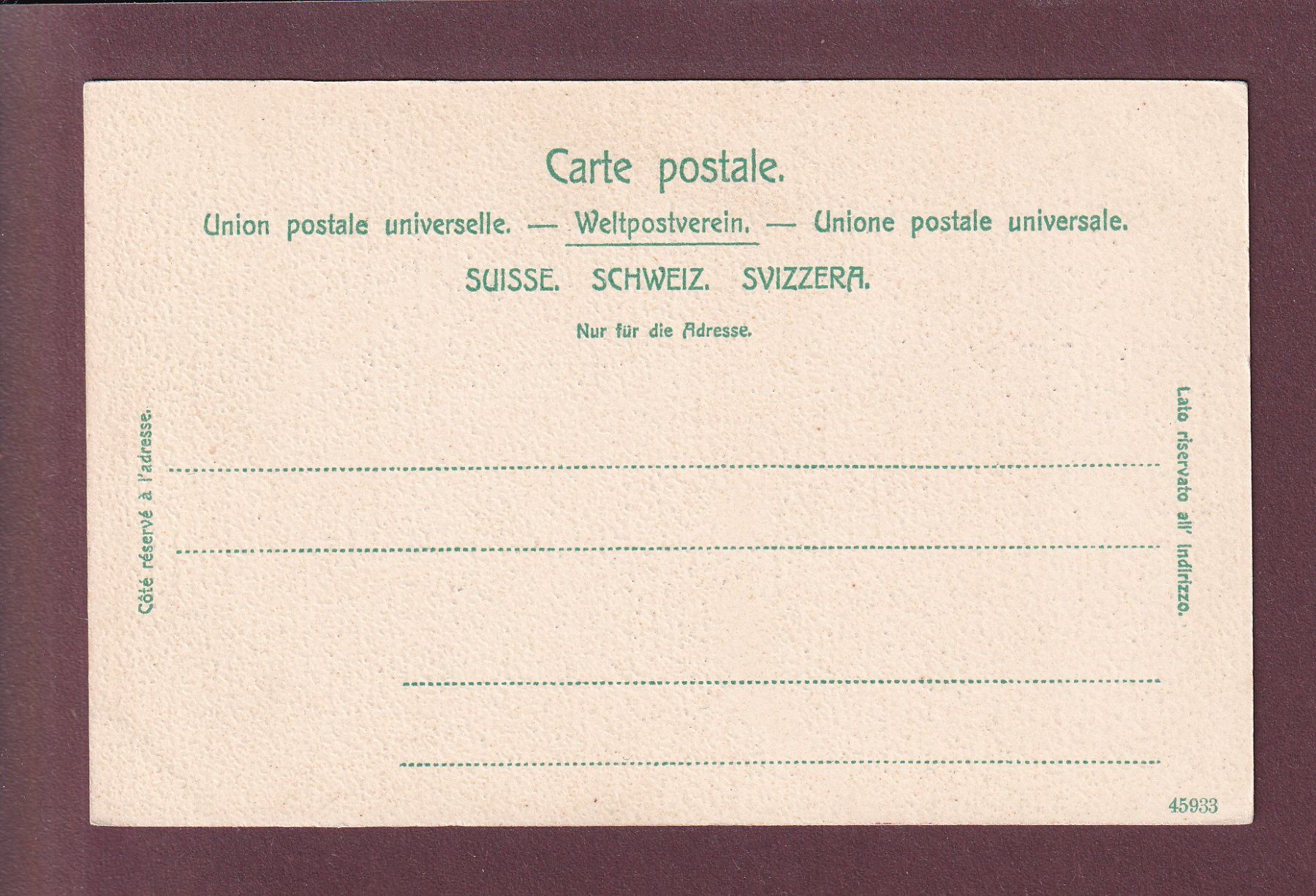 Ansichtskarten: PILATUS-BAHN - 1905 – Gebraucht aus Pully von nicecards 1